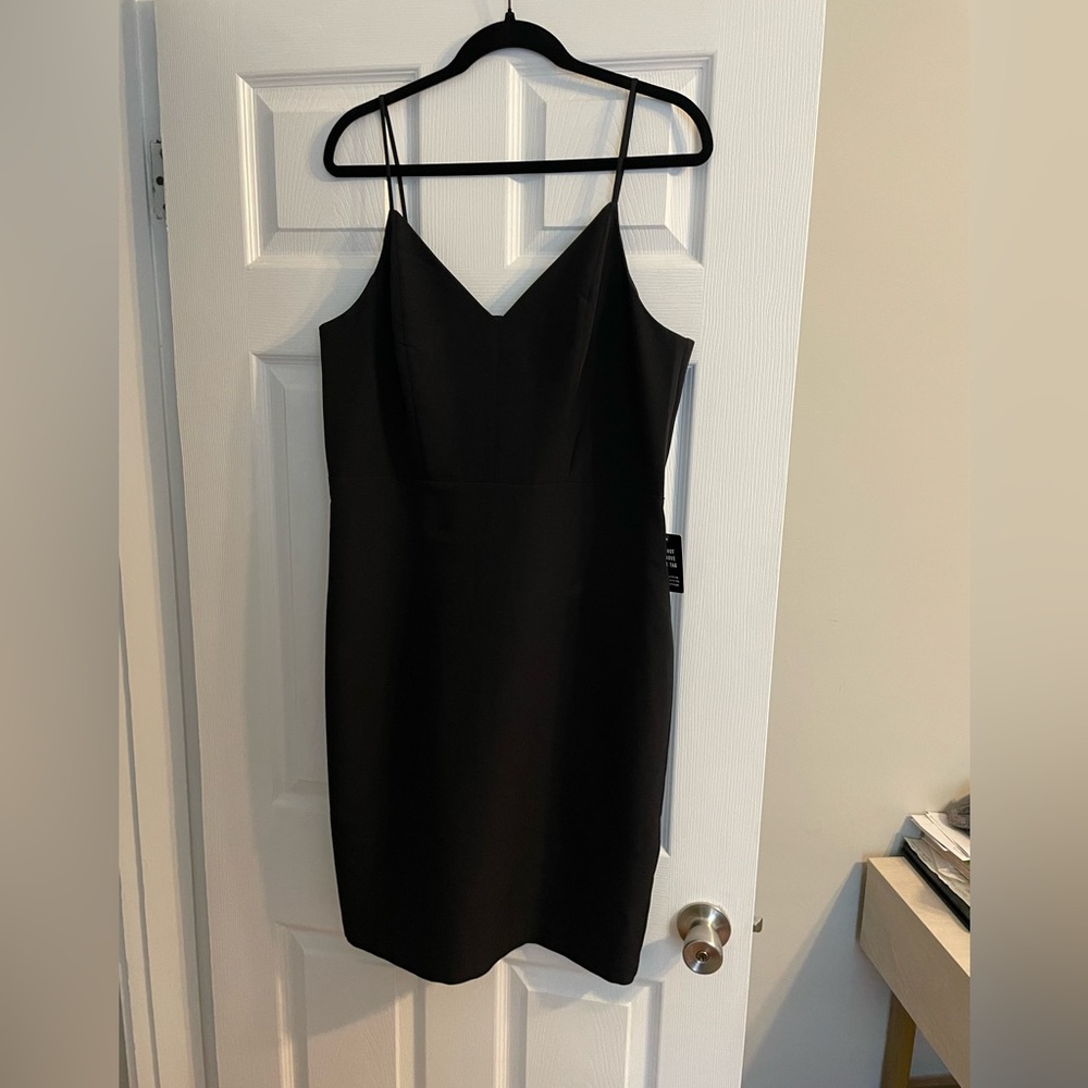 Express Black MIDI Dress